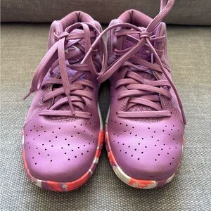 Big Girls UA Basketball Sneakers